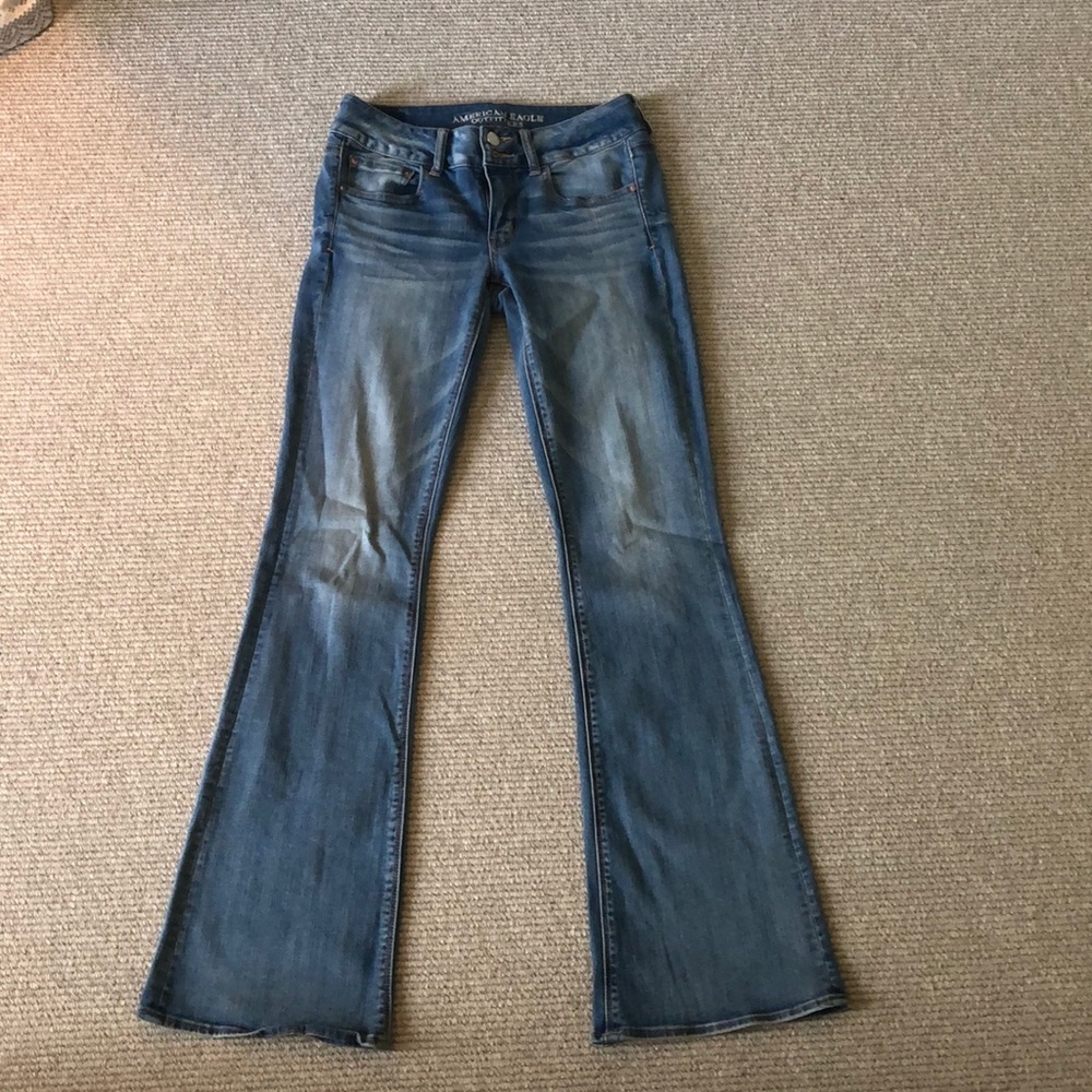 American eagle bell bottom jeans